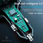 Récepteur Audio Bluetooth 5.0 avec Charge Rapide QC 3.0