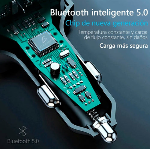 Récepteur Audio Bluetooth 5.0 avec Charge Rapide QC 3.0