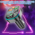 Récepteur Audio Bluetooth 5.0 avec Charge Rapide QC 3.0