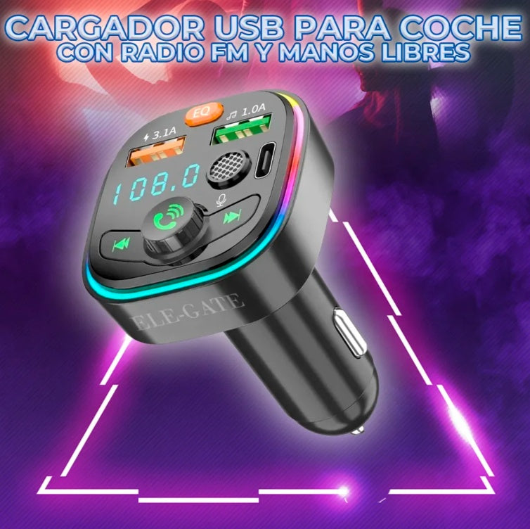 Récepteur Audio Bluetooth 5.0 avec Charge Rapide QC 3.0