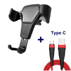 Support de Téléphone Voiture avec Chargeur USB