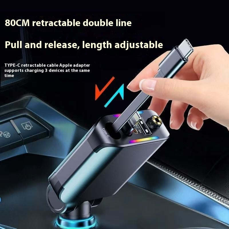 Starry Sky Car Charger – 120W USB-C Ultra Rapide