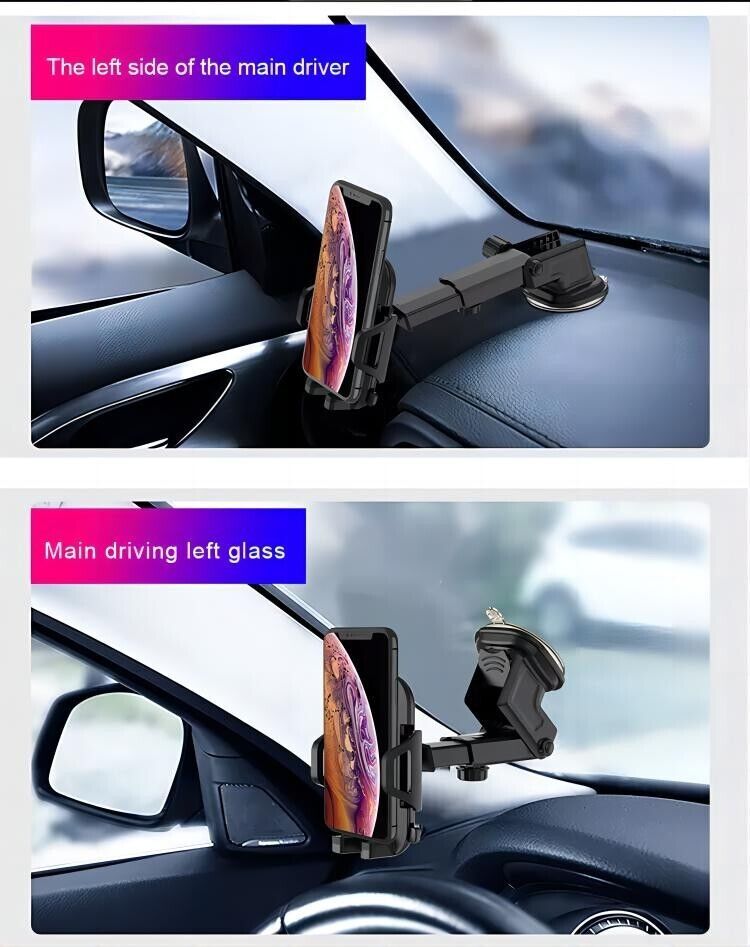 Universal Car Mobile Phone Holder  Windscreen Dashboard GPS Stand Cradle