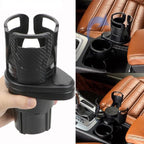 Porte-Gobelet Voiture 2-en-1 – Base Rotative 360° et Gain de Place