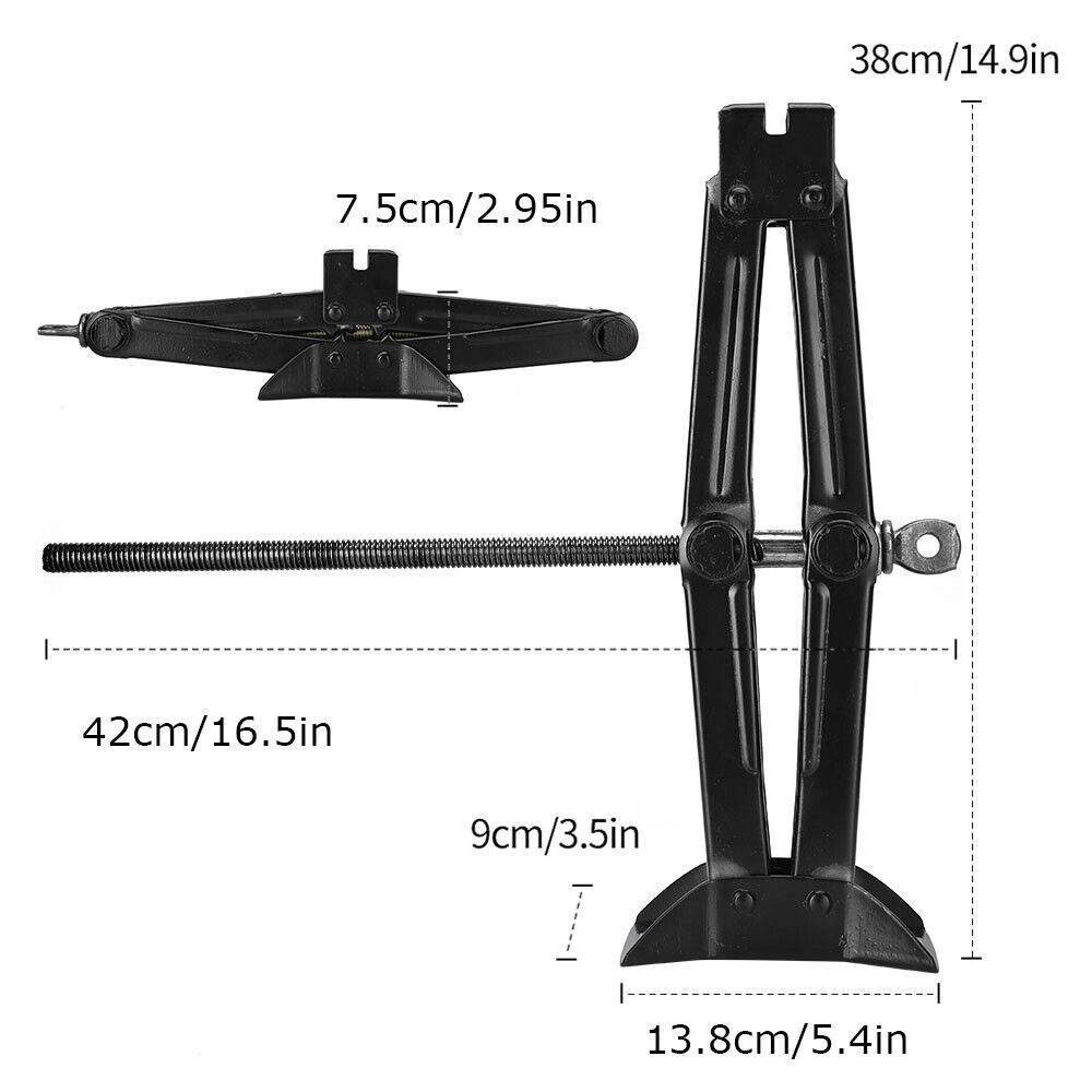 Cric Losange 2 Tonnes en Acier – Compact