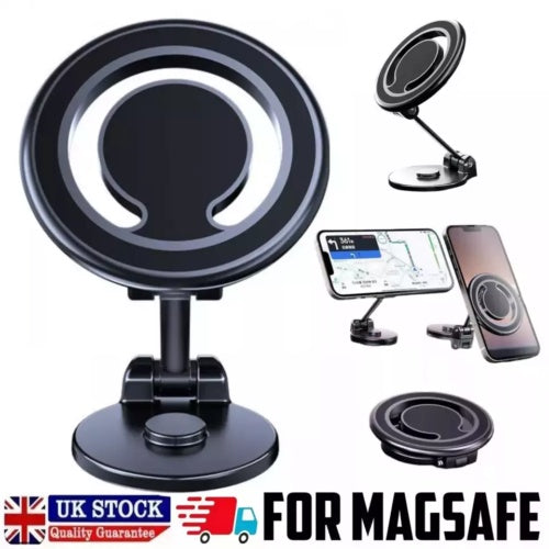 Support Téléphone Magnétique Pliable 360° – Ultra Sécurisé & Compact