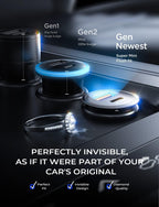 67.5W 99% Invisible Super Mini Car Charger USB C Fast Charging,All Metal Cigarette Lighter Adapter PD&QC Type C Car Charger Adapter for Iphone 16 Pro Max 15 14 13 12,Samsung Galaxy S25,Android