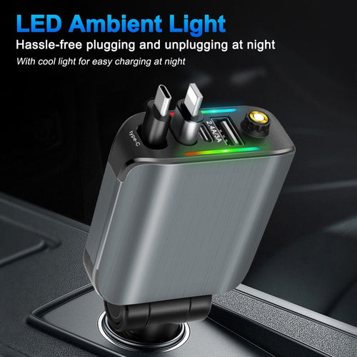 Starry Sky Car Charger – 120W USB-C Ultra Rapide