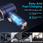 Handheld Car Vacuum Cleaner, 9000Pa Vacuum Cleaner and Air Duster, 120W High Power Hand Held Vacuum with LED Light and Multi-Nozzles for Car, Home, Office, Pet