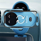 Support Téléphone Voiture avec Chargeur Sans Fil 10W