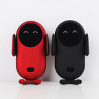 Support Téléphone Voiture avec Chargeur Sans Fil 10W