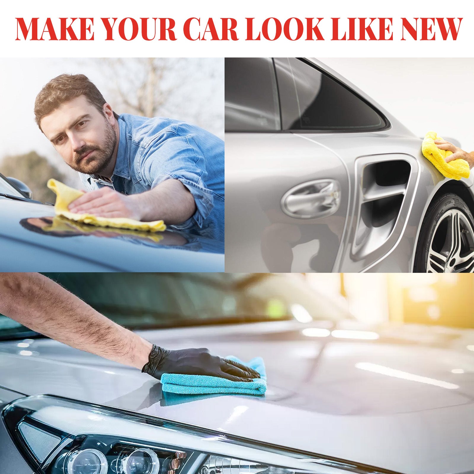 Car Scratch Remover – Effaceur de Rayures avec Cire Polissante