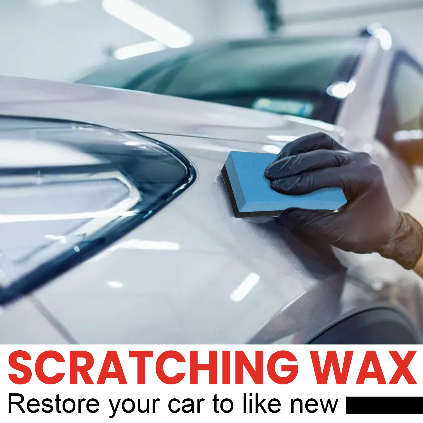 Car Scratch Remover – Effaceur de Rayures avec Cire Polissante