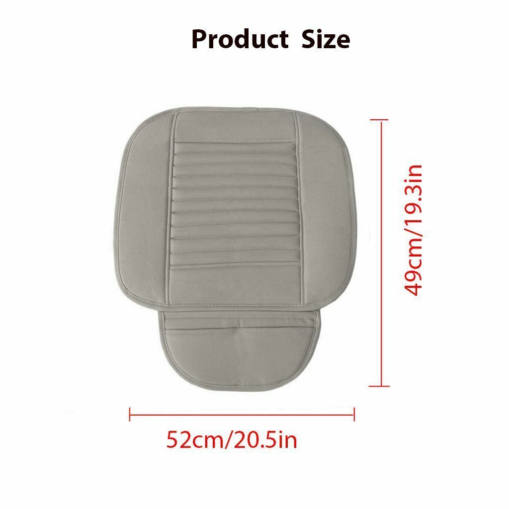 Coussin de Siège Auto en Cuir PU Haut de Gamme – Universel