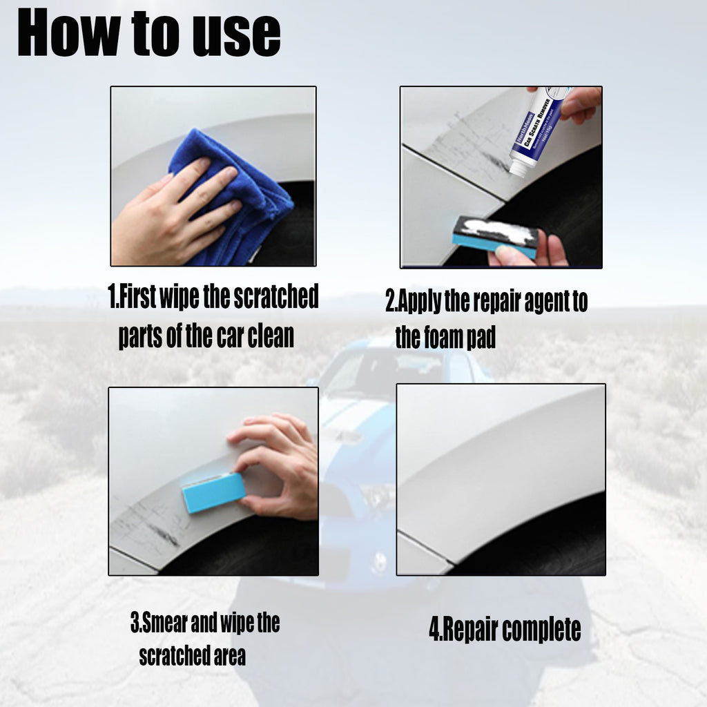 Car Scratch Remover – Effaceur de Rayures avec Cire Polissante
