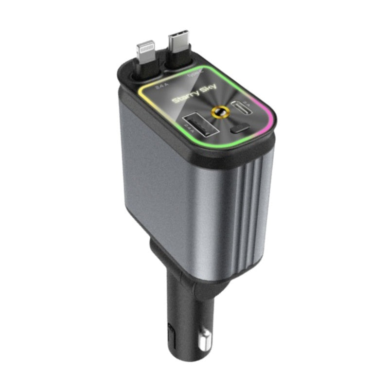 Chargeur Voiture Télescopique avec Éclairage Ciel Étoilé